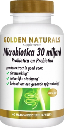 GOLDEN NATURALS MICROBIOTICA 30MILJARD 60ST